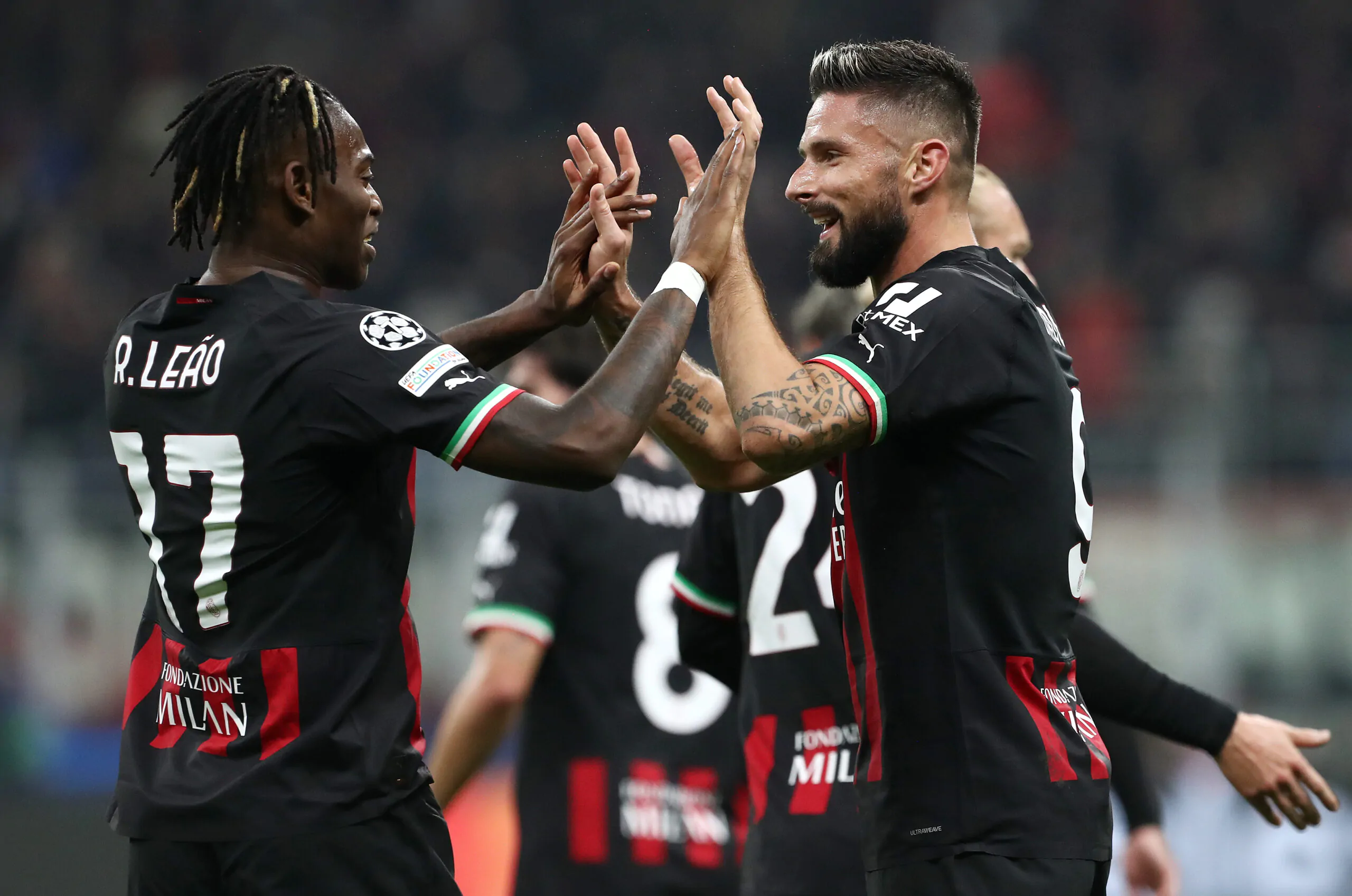 Calciomercato Milan, novità per rinnovi di Leao e Giroud: le ultime