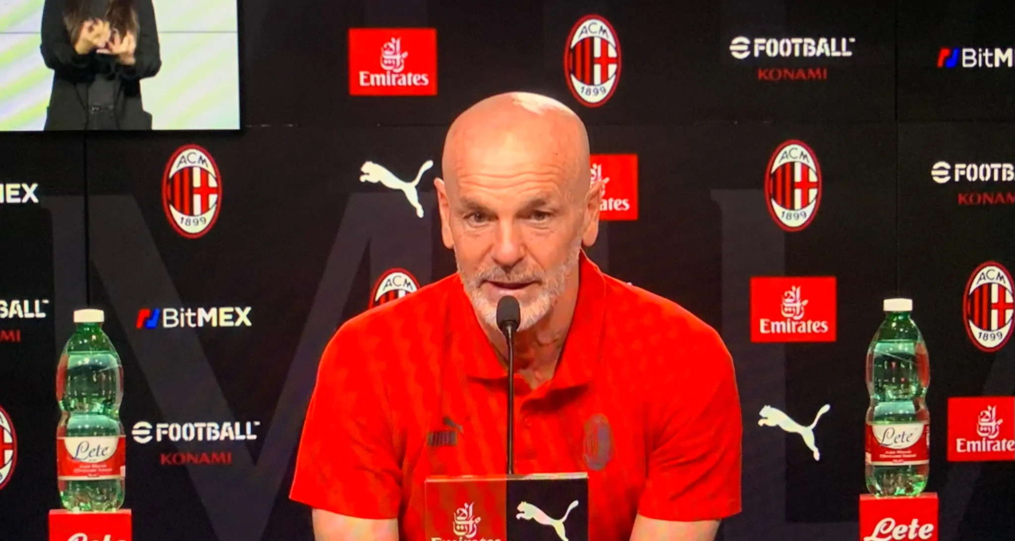Prestazioni convincenti, Pioli lo esalta in conferenza stampa: l’ha rivelato sul calciatore rossonero