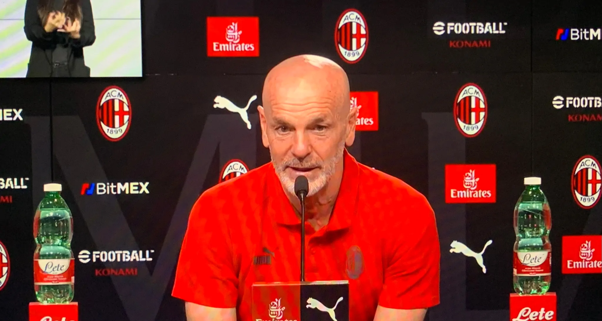 Pioli carica il Milan: “So qual è il problema e so come risolverlo!”