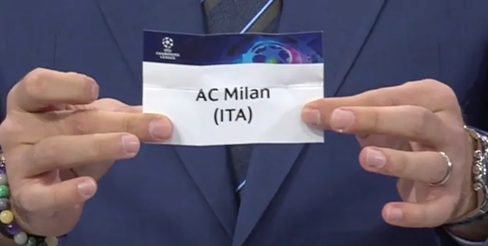 Sorteggi Milan quarti di finale Champions League 22/23