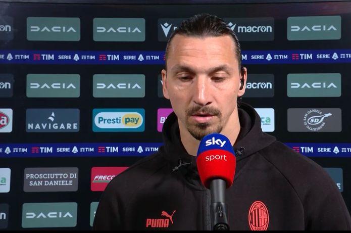 Ibrahimovic intervista sky