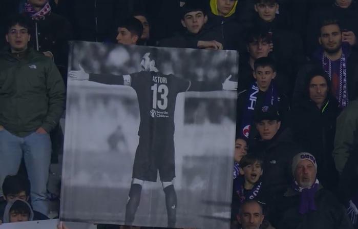 Fiorentina-Milan tributo Davide Astori