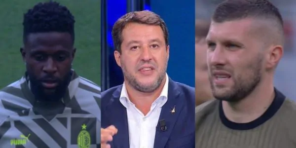Salvini senza freni: “Origi e Rebic bivaccano in campo!”