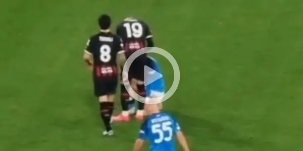 Kvara disperato a fine partita: guardate il gesto di Theo Hernandez!