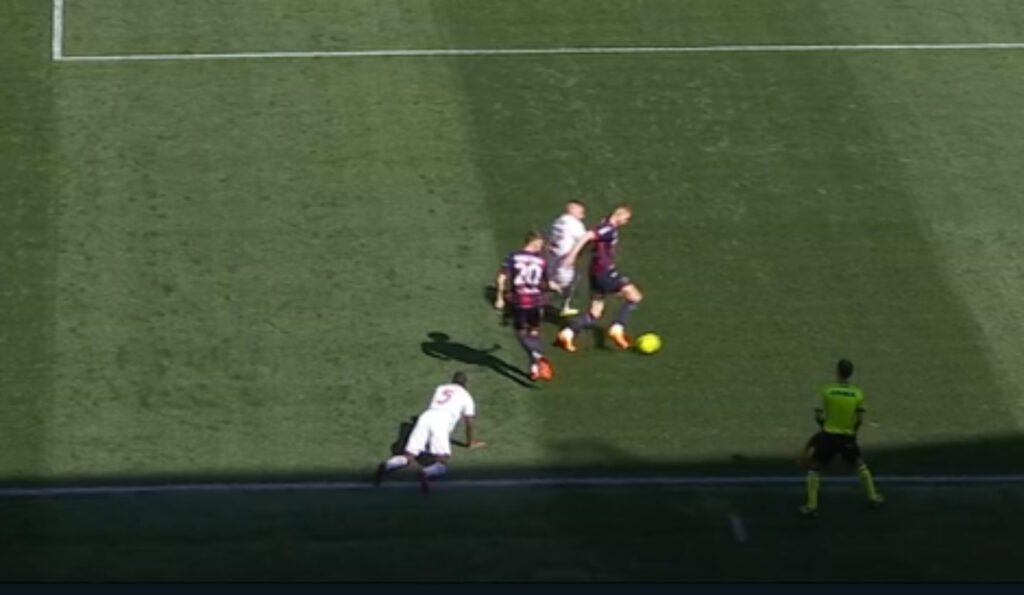 Bologna Milan Gol Sansone