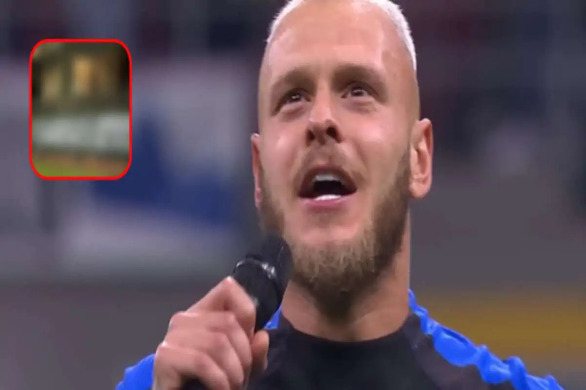 Striscione choc contro Dimarco: c’è la decisone della procura di Milano