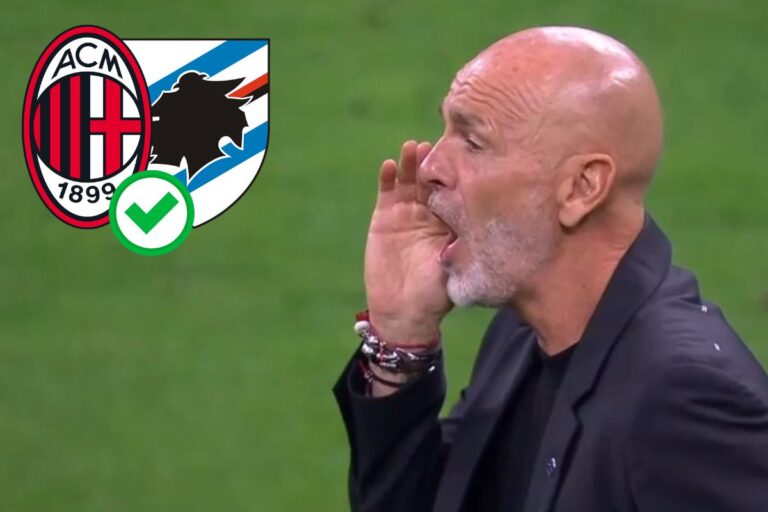 Pioli Milan Sampdoria