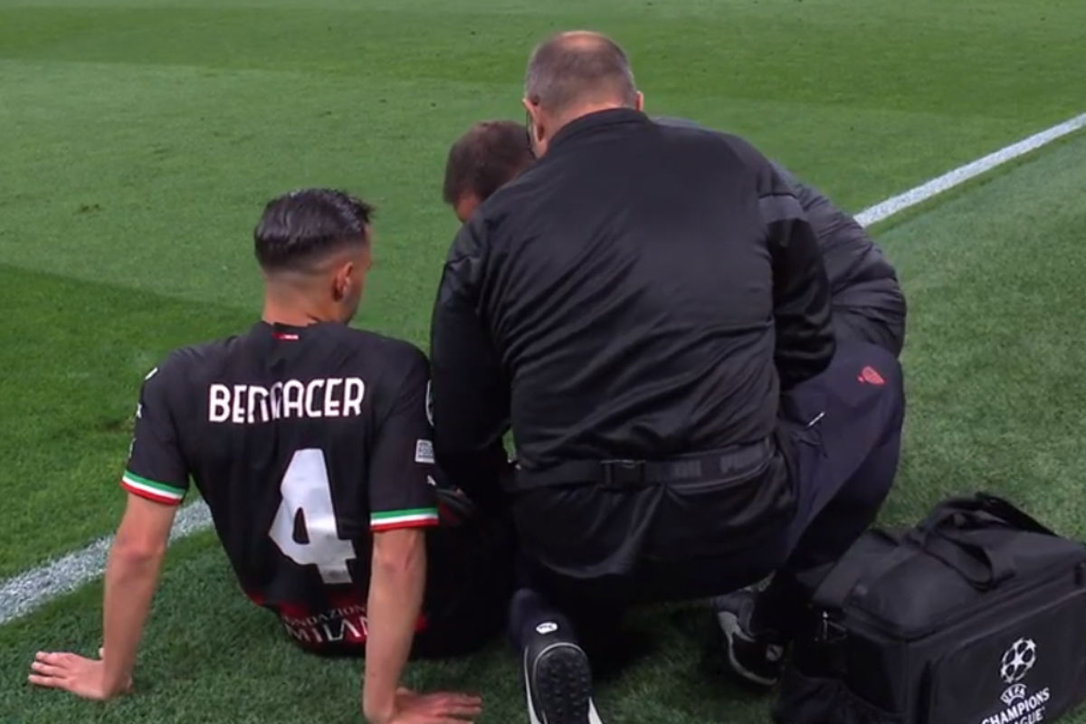 Infortunio Bennacer Milan