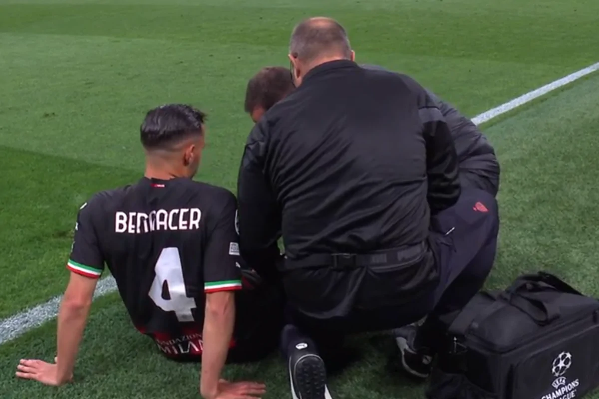 Infortunio Bennacer Milan