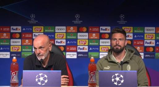 Milan Inter conferenza stampa