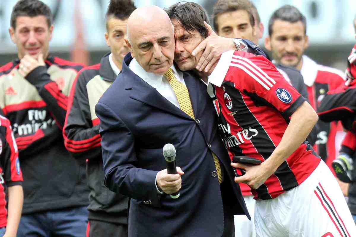Inzaghi-Milan, il retroscena raccontato da Galliani