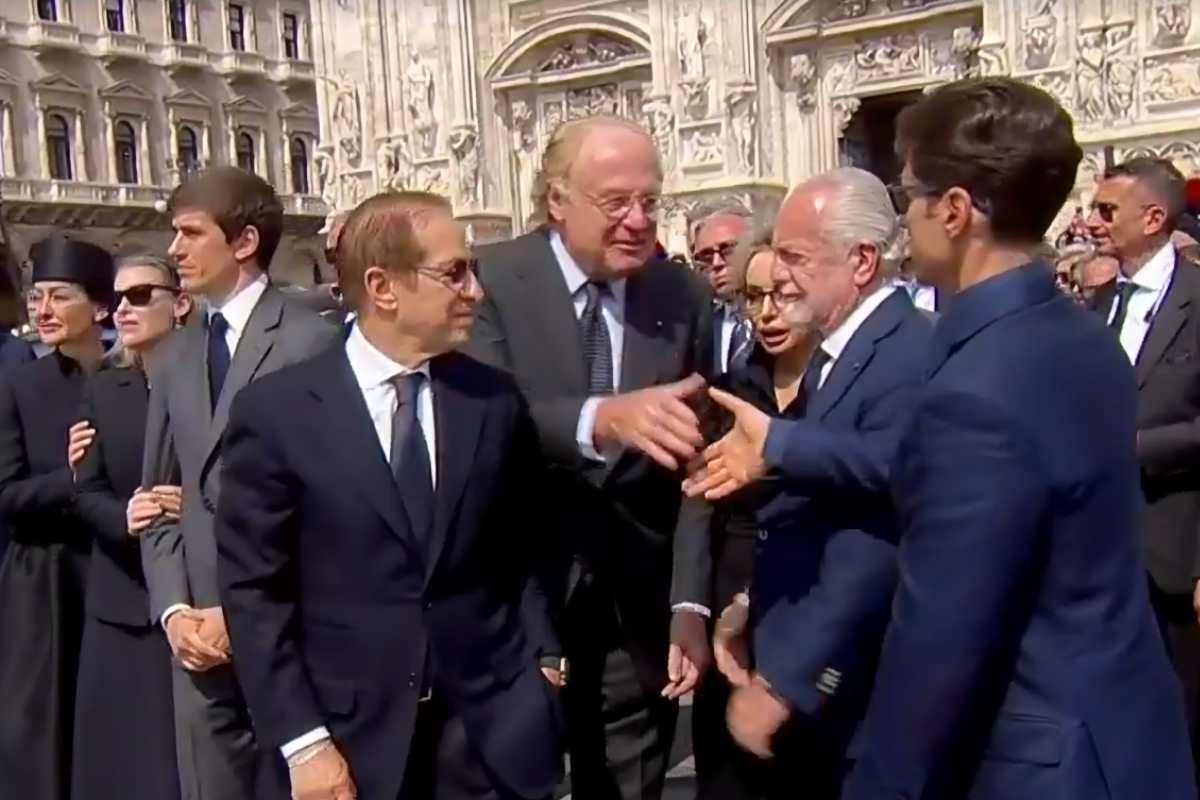 Scaroni funerali Berlusconi
