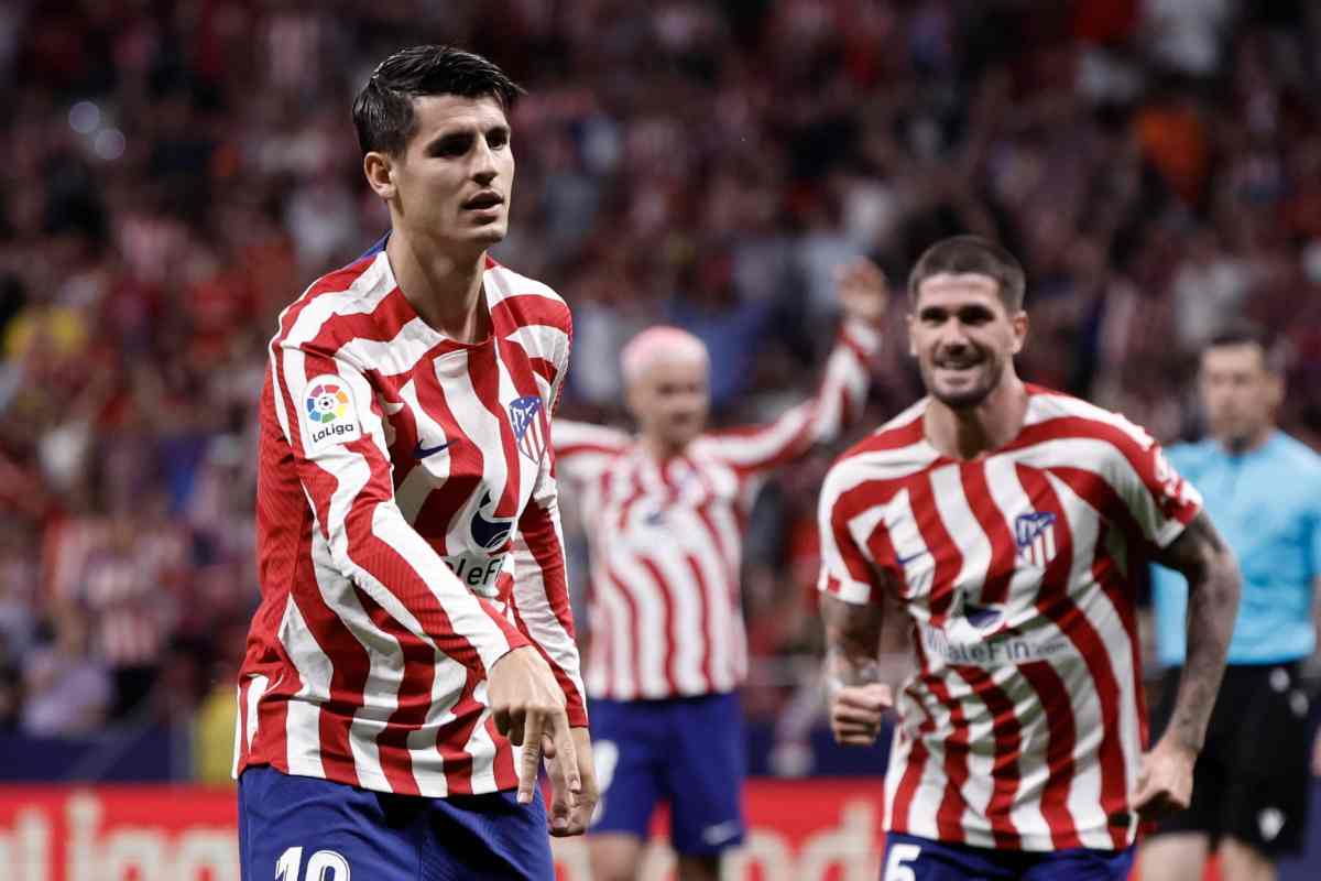 Morata nello scambio