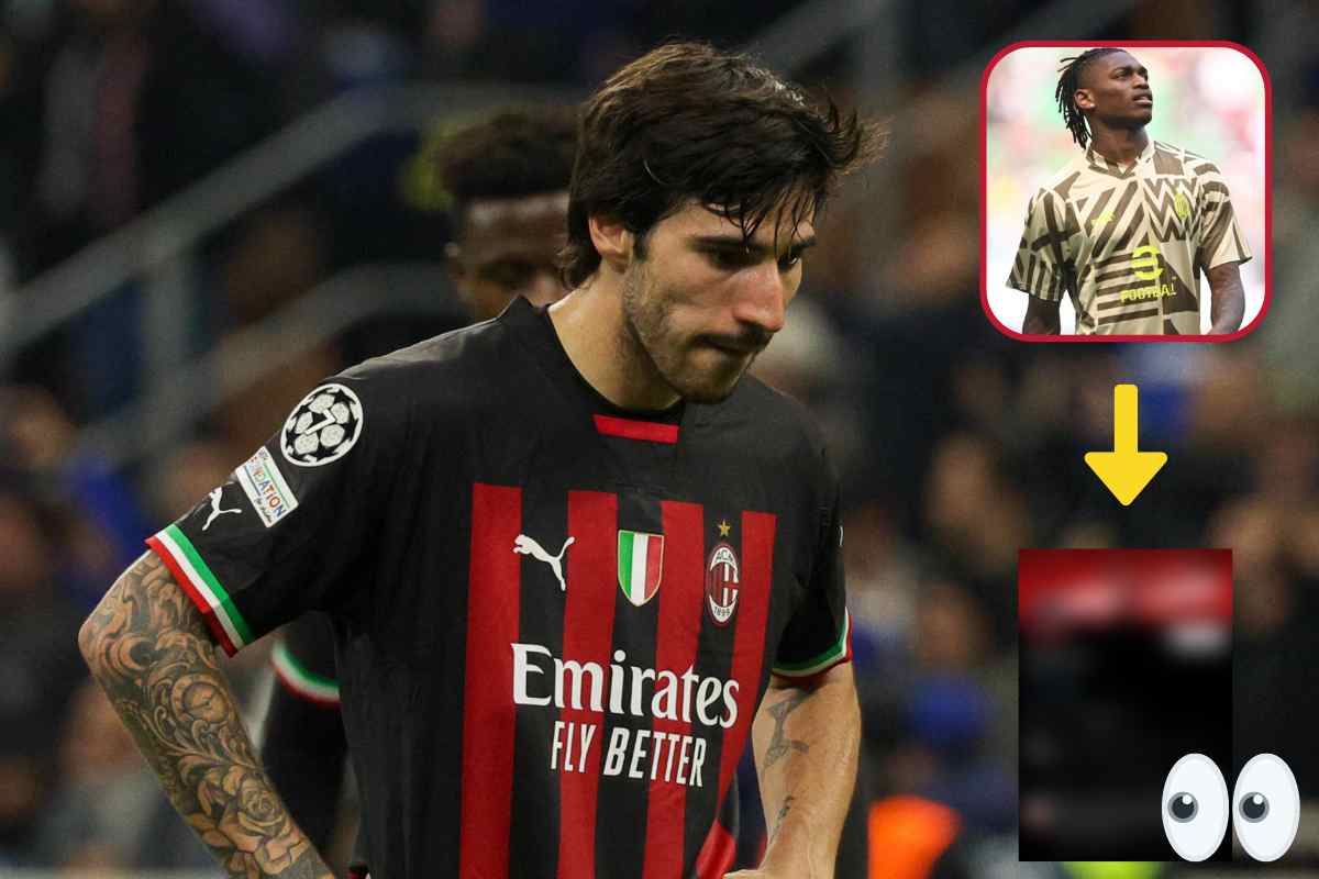 Tonali via dal Milan, il gesto di Leao