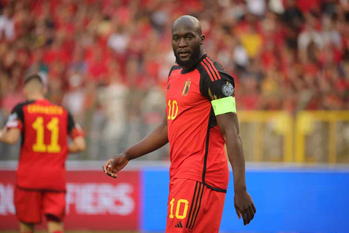 Romelu Lukaku con il Belgio