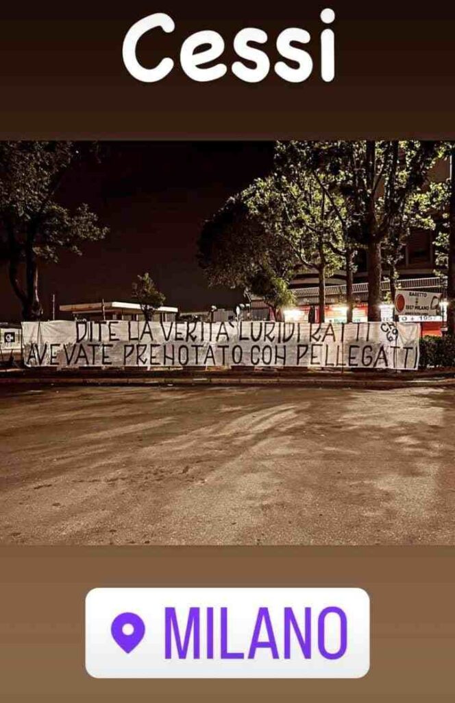 Curva Nord contro Curva Sud