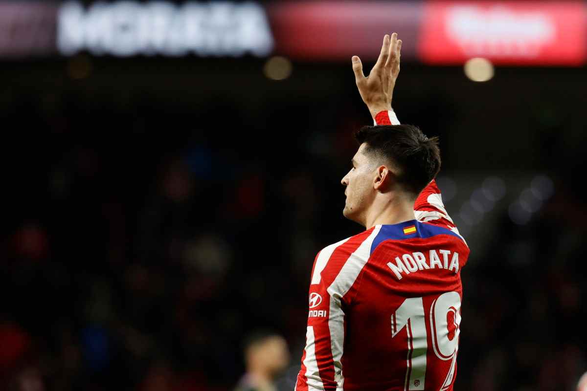 Morata lontano dal Milan