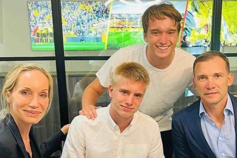 Un nuovo Shevchenko nel calcio: il figlio di Andriy ha firmato per un importante club inglese