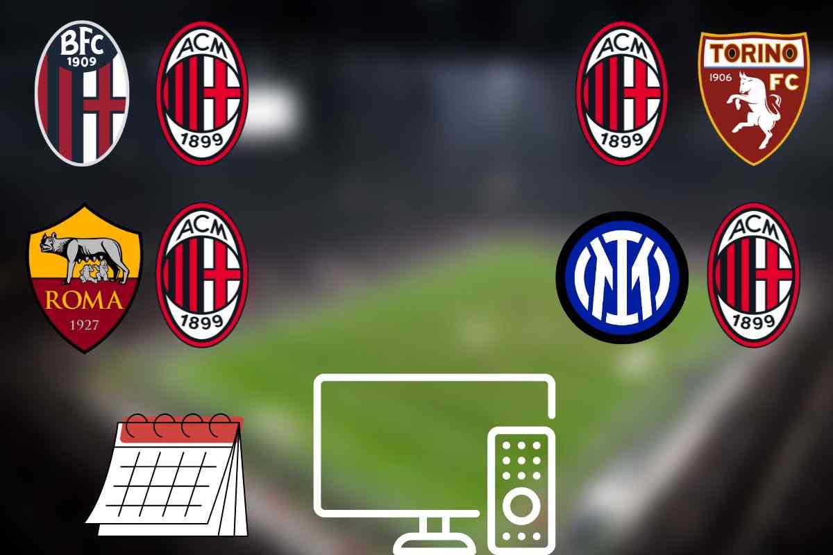 Quando gioca il Milan, ufficiali data e orario delle prime quattro giornate  di Serie A