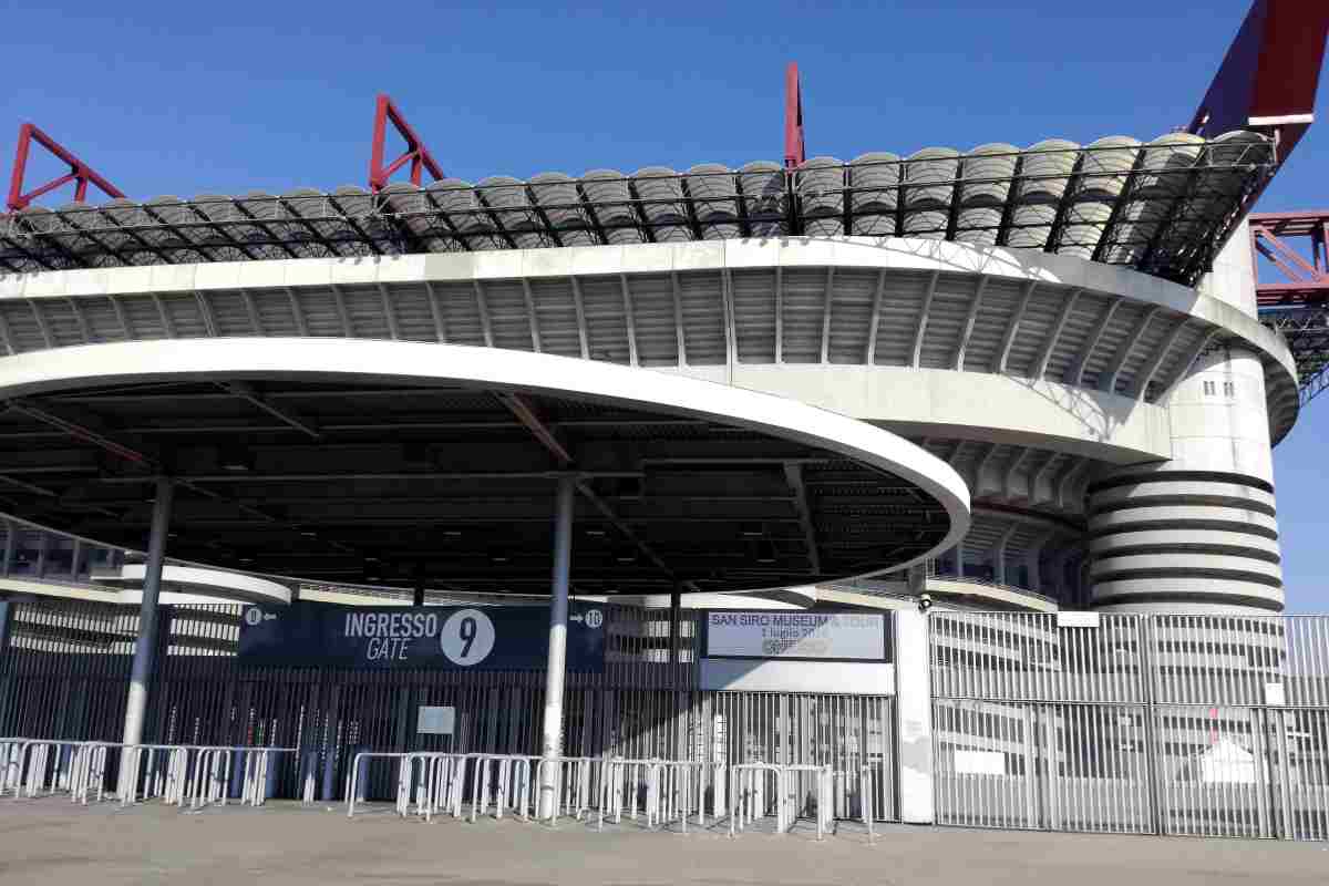 Stadio San Siro, che con ogni probabilità sarà presto lascia