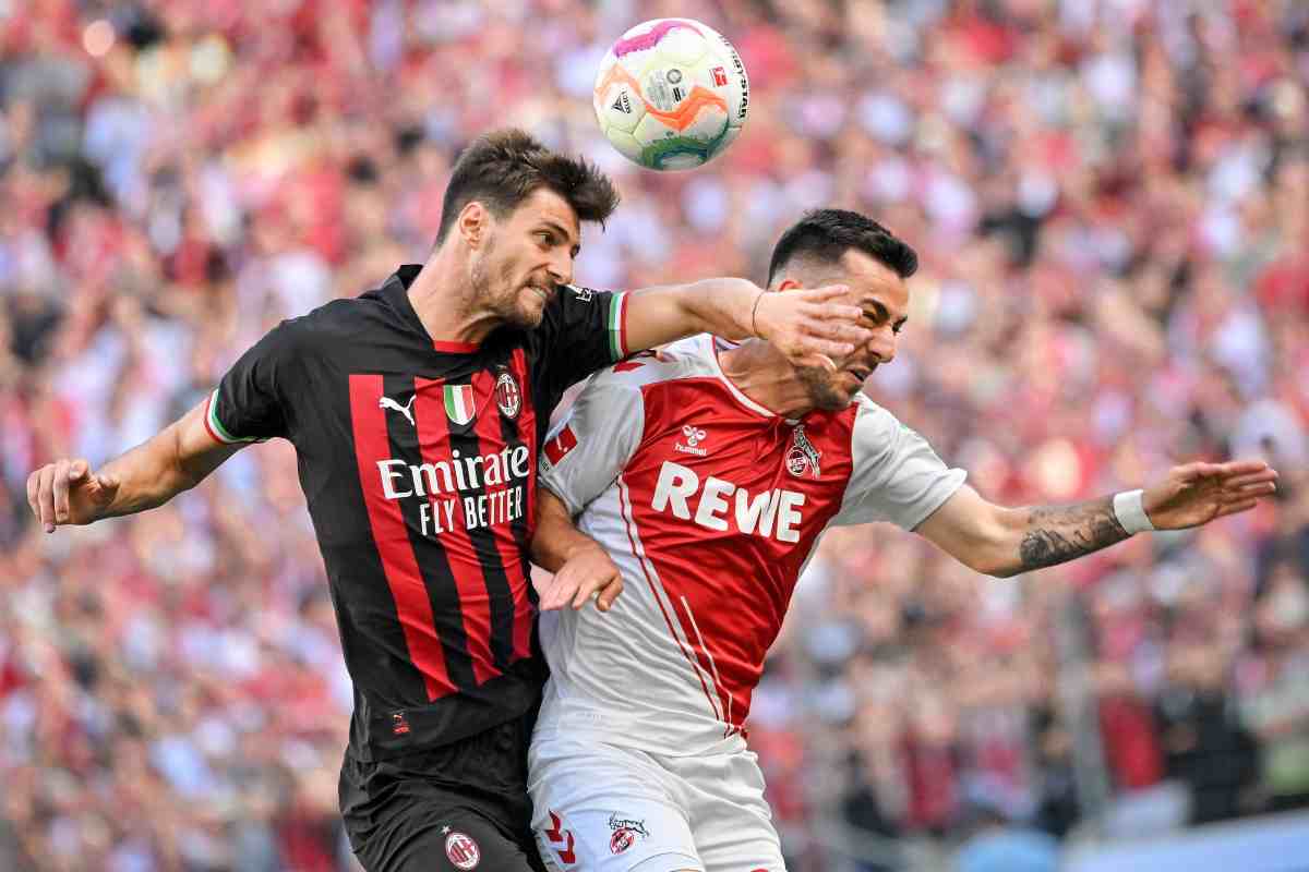 Gabbia saluta il Milan