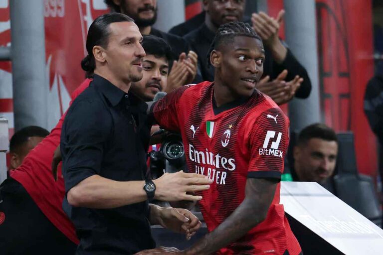 ibrahimovic leao milan