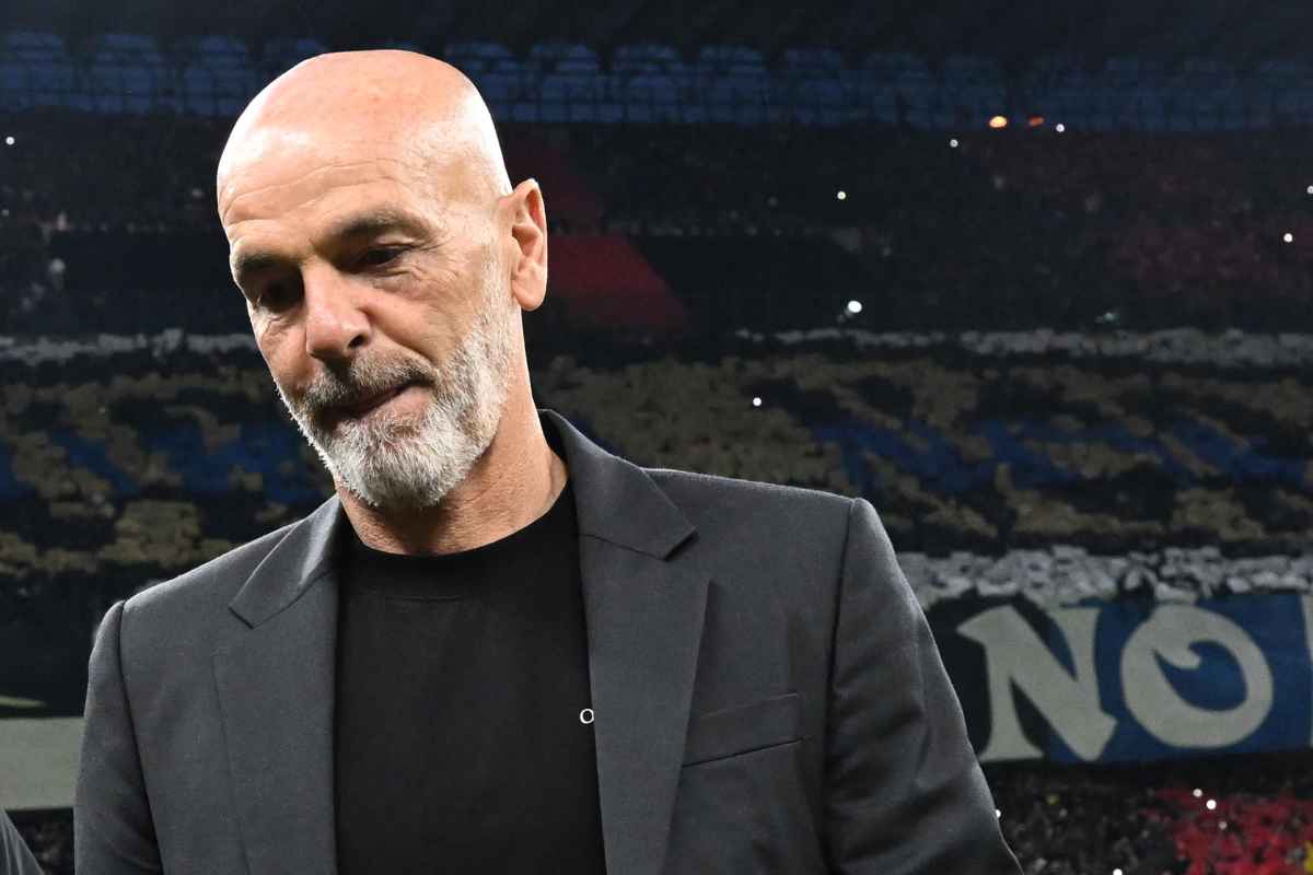 Annuncio di Pioli in conferenza stampa