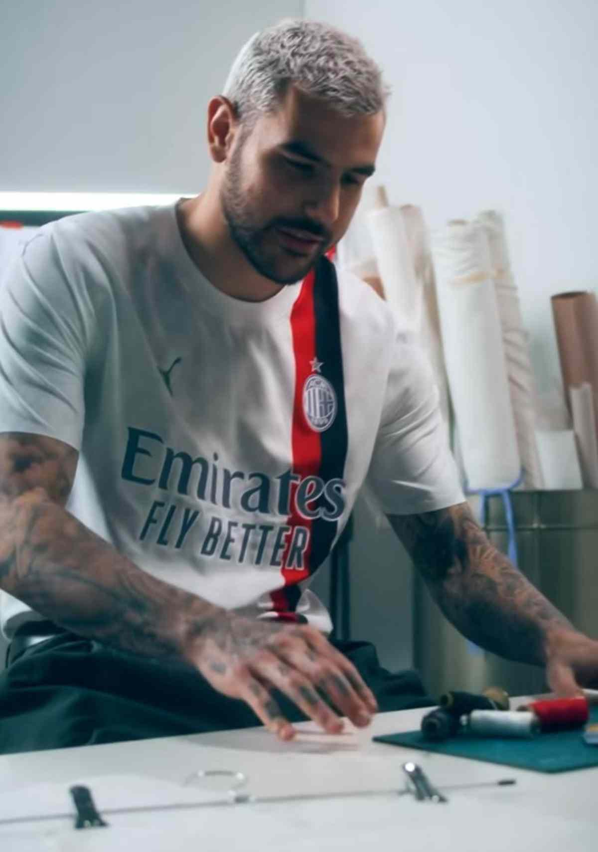 Seconda maglia Milan