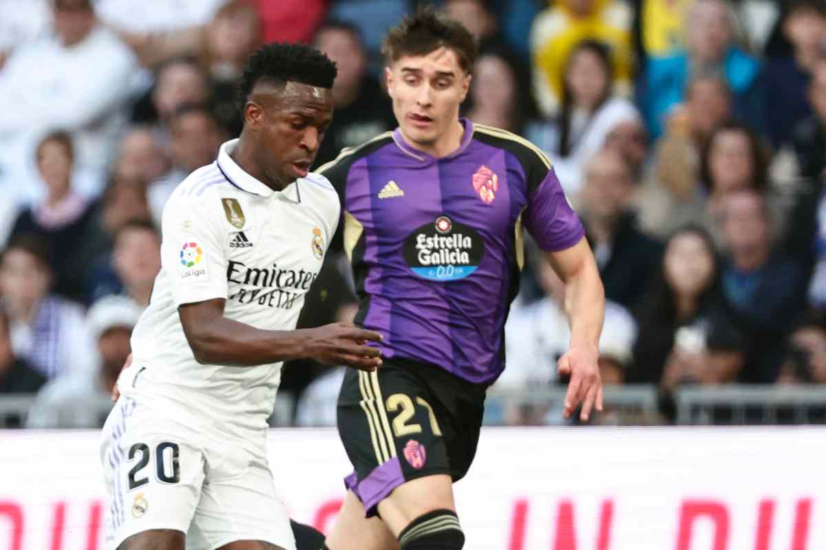 Fresneda in campo contro il Real Madrid