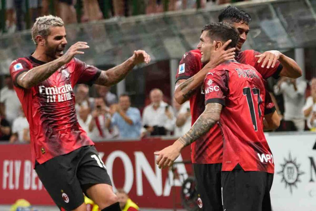 Il Milan si prepara per il big match contro la Roma