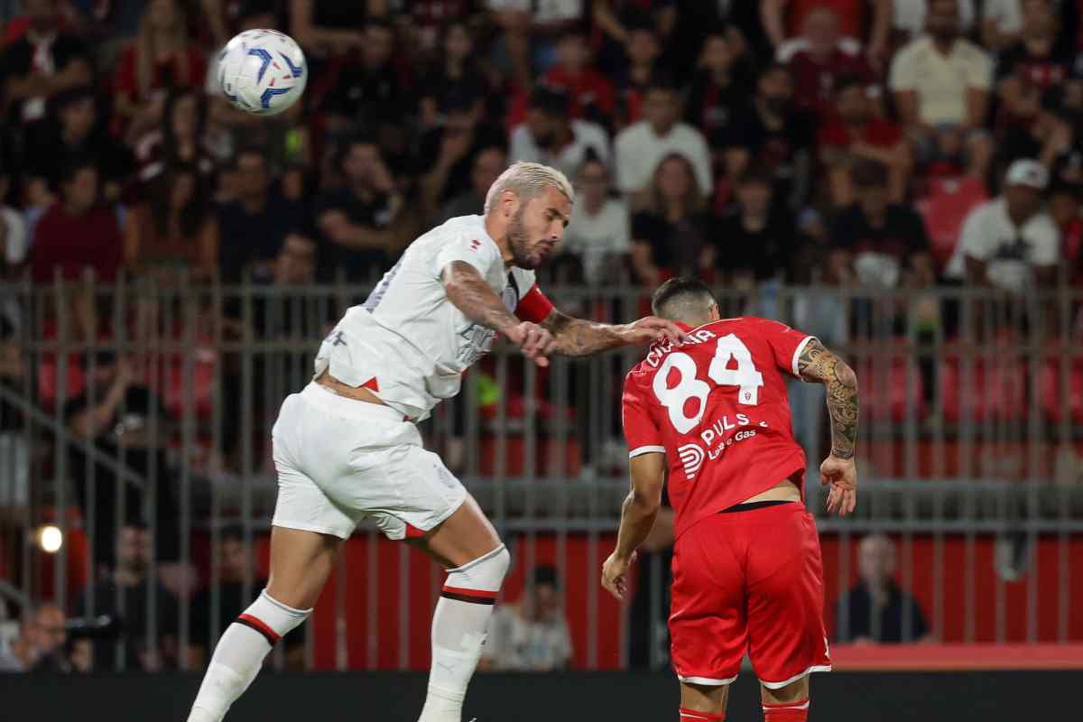 Monza-Milan, ansia per Pioli: il top player rossonero esce dal campo dolorante