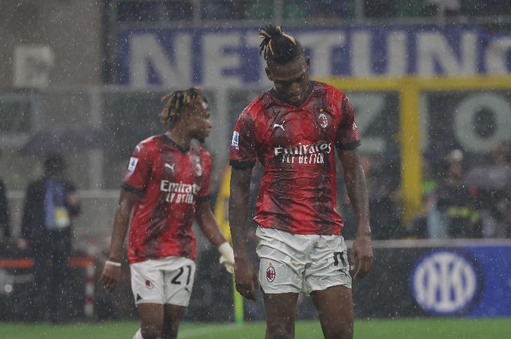 Inter-Milan, lo sconforto di Leao