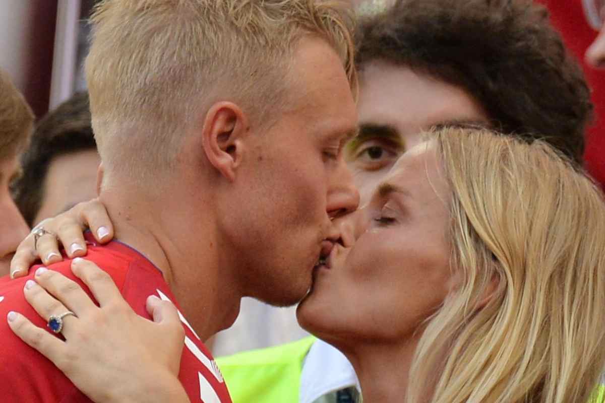 Chi è Elina Gollert, la moglie di Kjaer