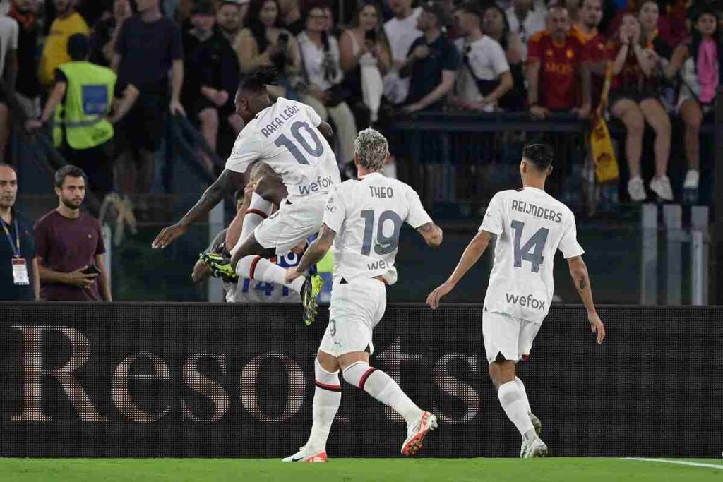 Leao MVP del match con la Roma: primo gol con la 10