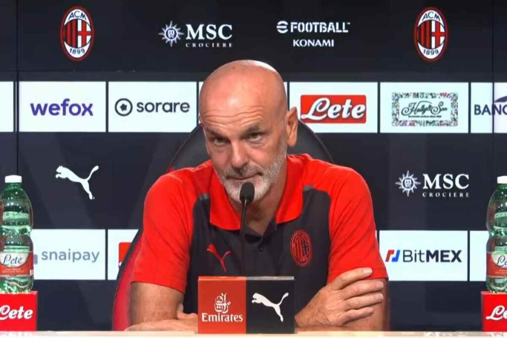 Pioli in conferenza