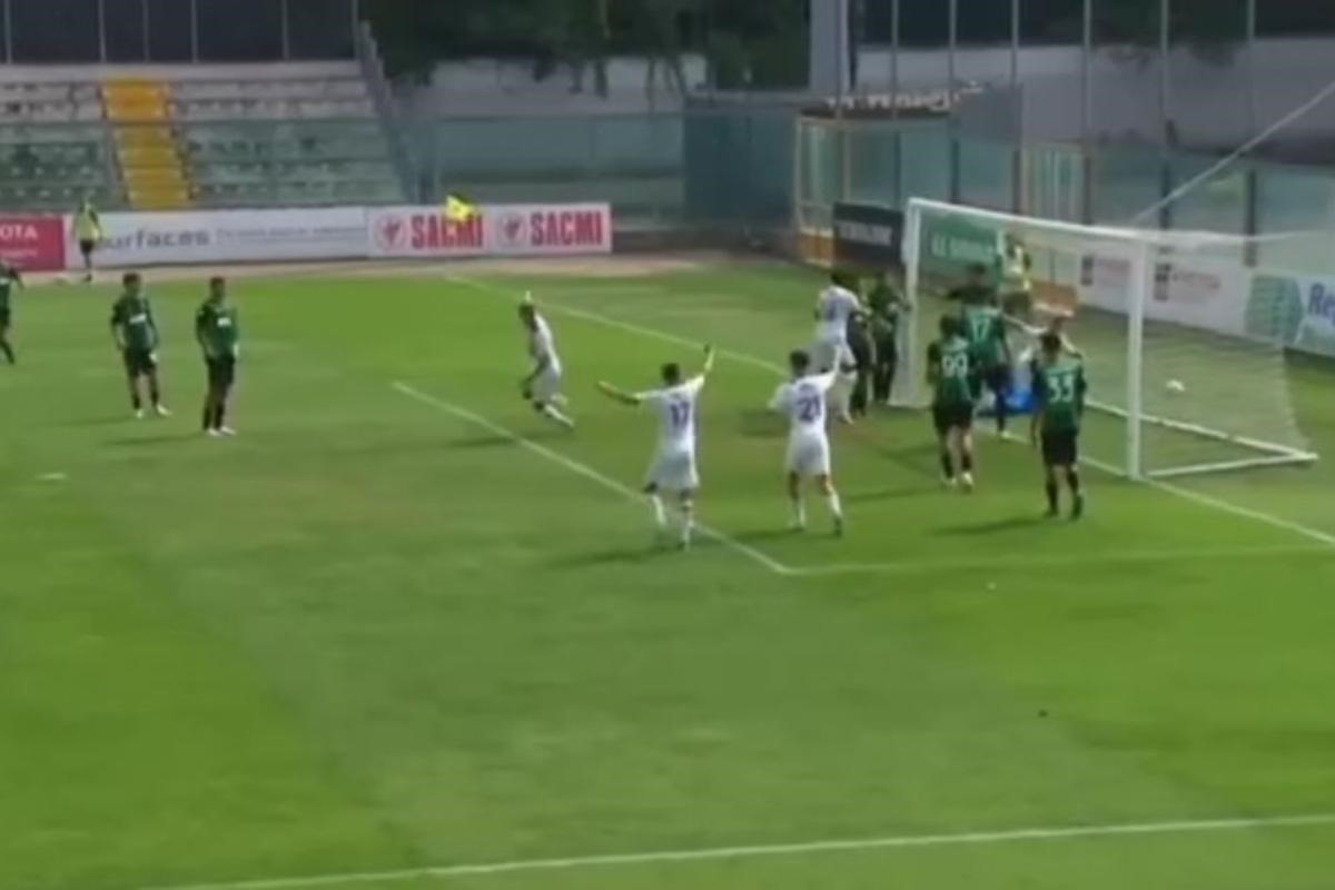 Il goal alla 'Pippo' Inzaghi di Camarda in Under 19