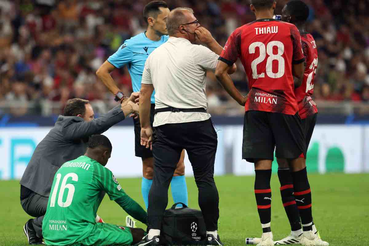 Pioli si espone sulle condizioni di Maignan