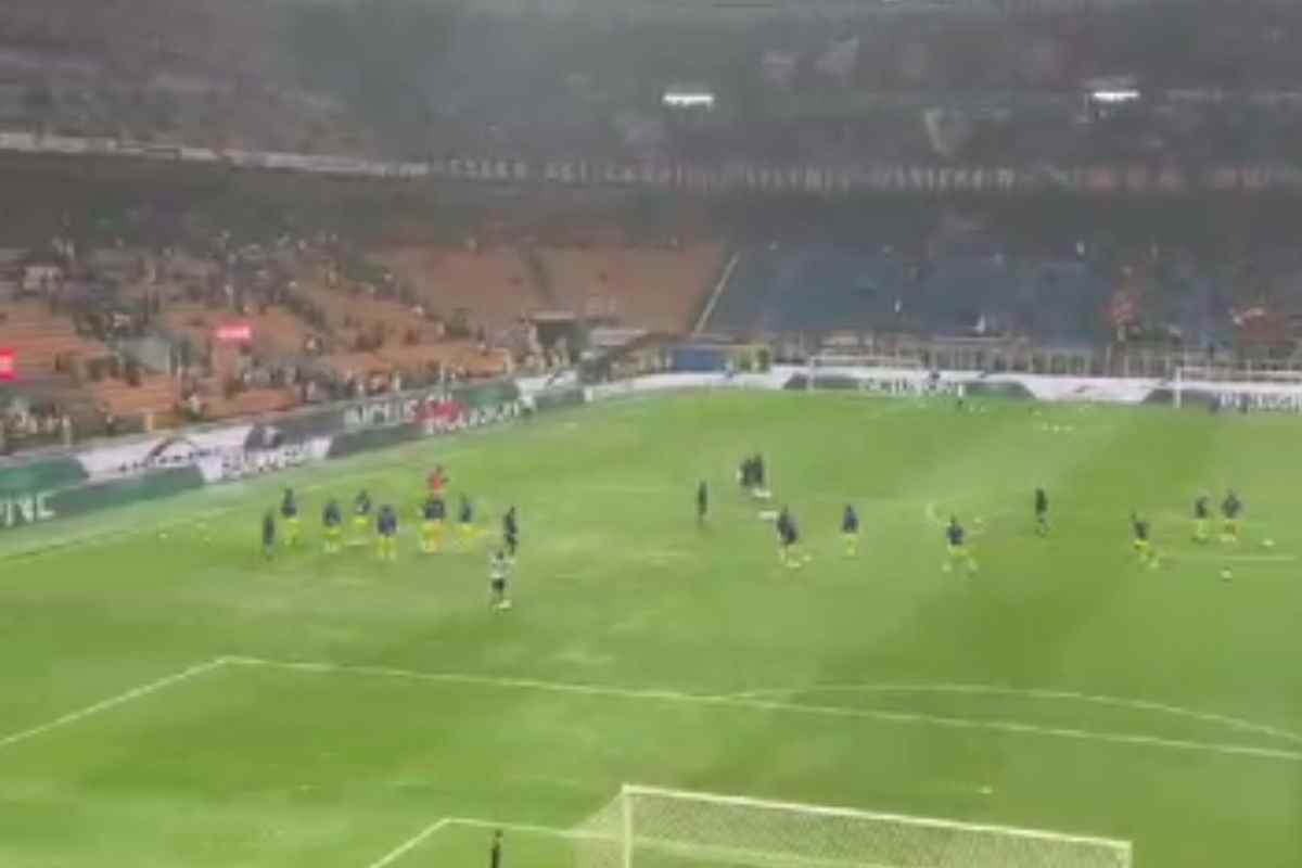 Rinvio Milan Verona causa pioggia