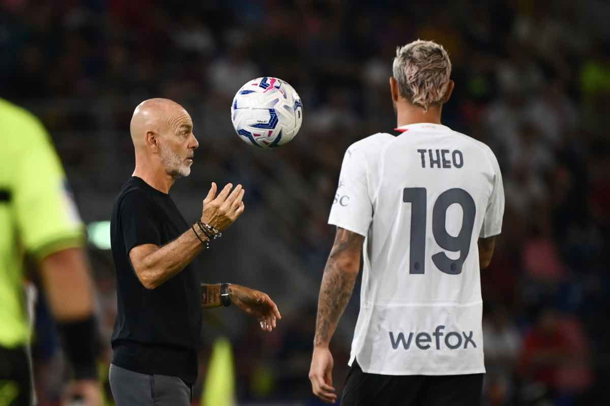 Le parole di Pioli su Theo