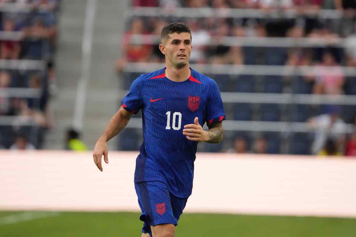 Pulisic in gol con gli Stati Uniti 