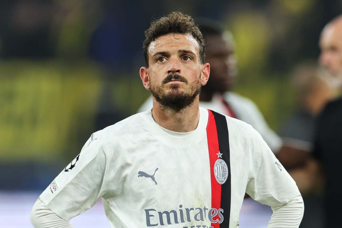 Florenzi prima di Genoa MIlan