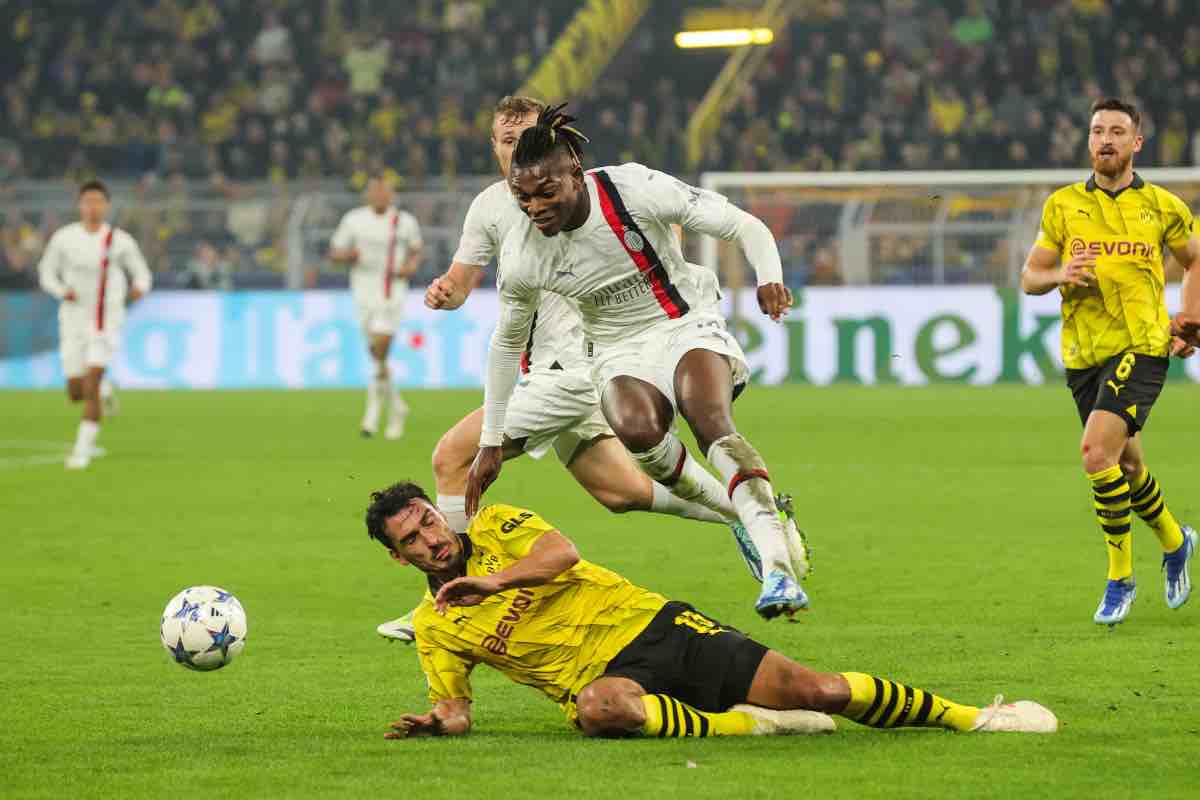 Dichiarazioni post Borussia Dortmund Milan di Leao