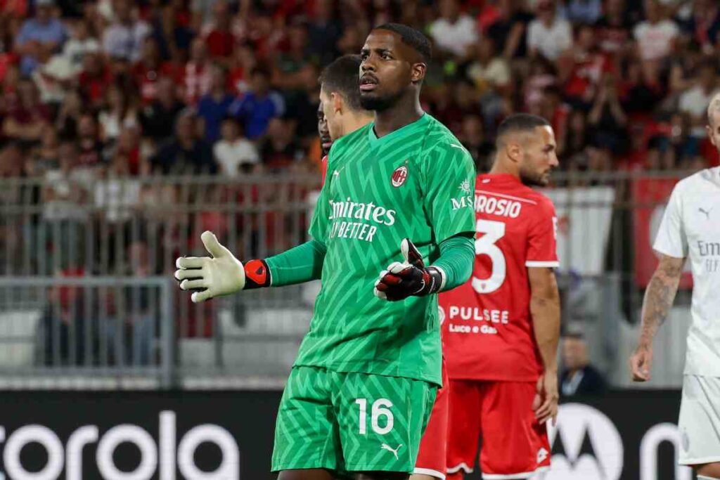 Zoff su Maignan e Meret