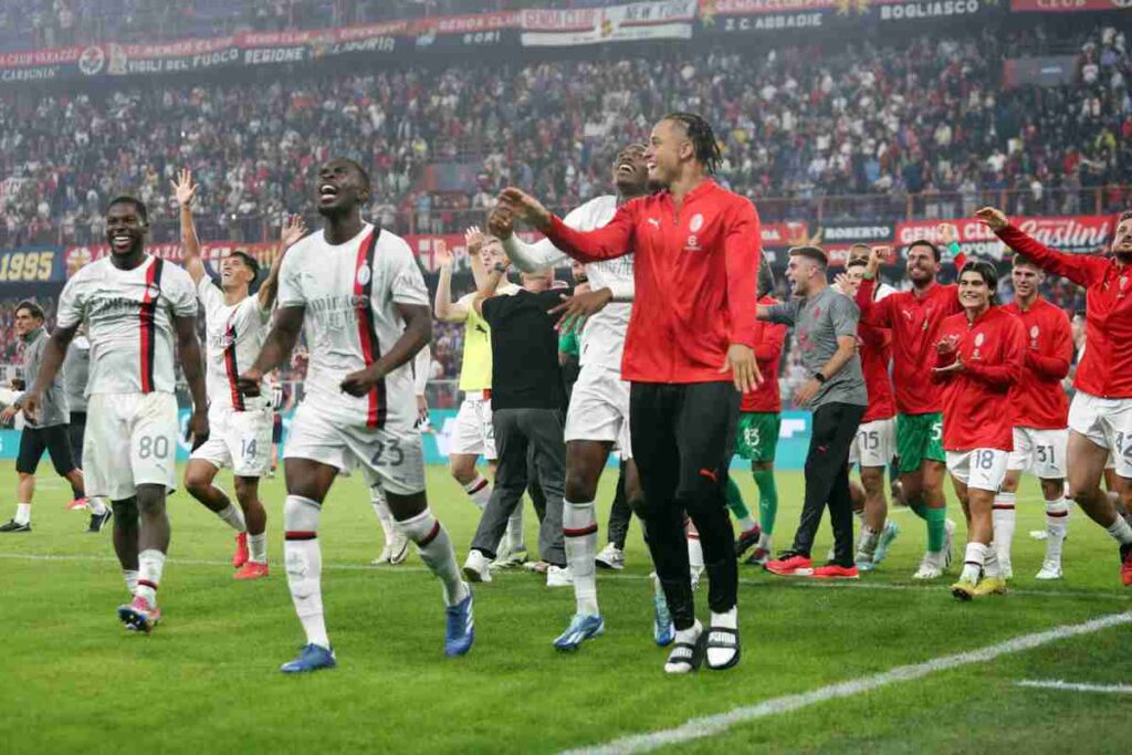 Milan, un attaccante recupera per il match con il Napoli.