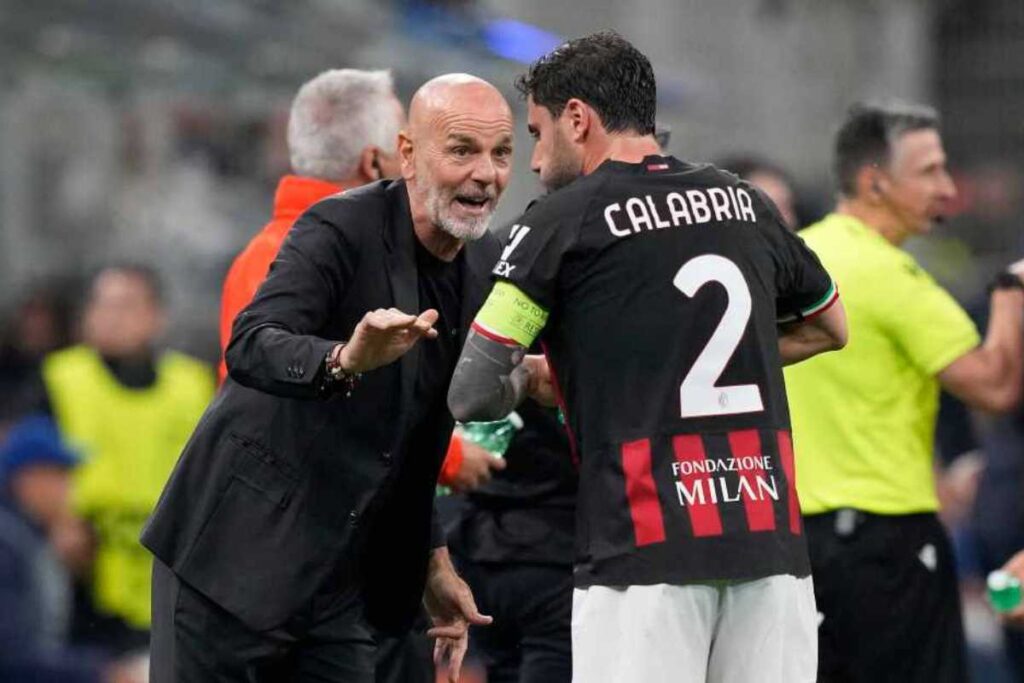 Pioli-Calabria, c'è il confronto