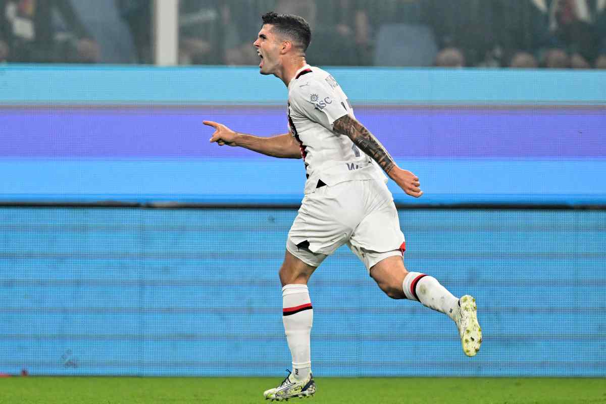 Il Milan vince a Genova con un gol di Pulisic