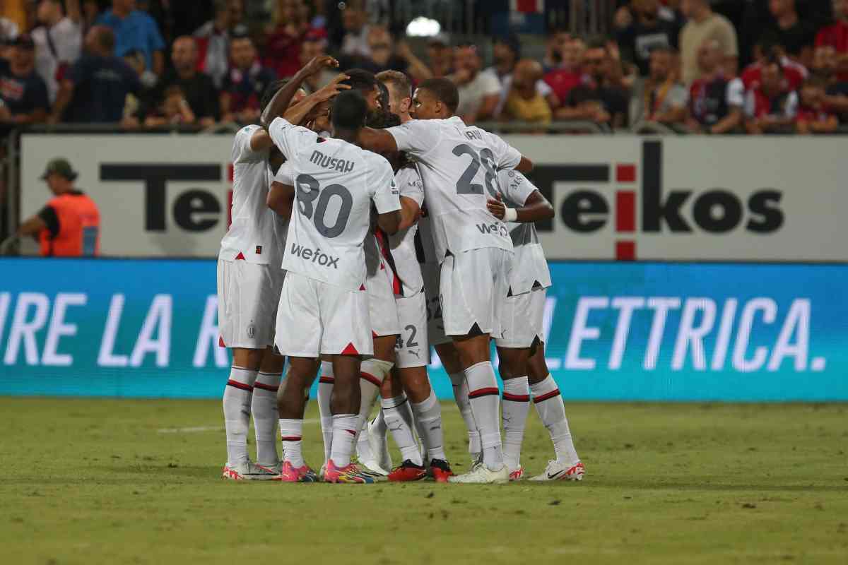 La formazione scelta da Pioli