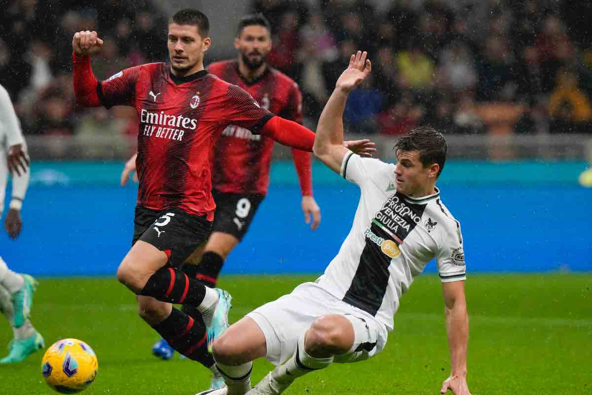 Il peso dell'attacco del Milan in mano a Jovic 