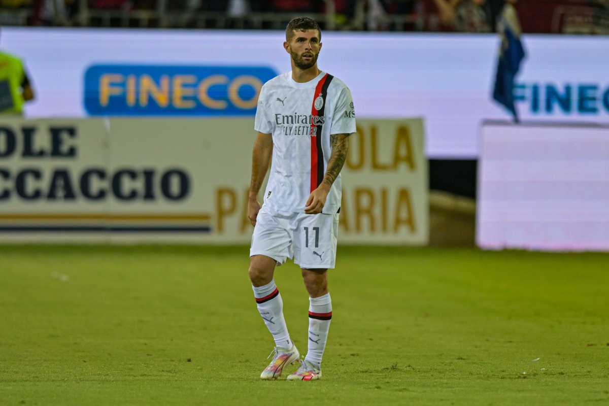 La decisione di Pioli su Pulisic