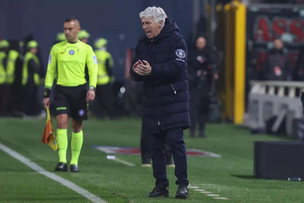 Atalanta furiosa con l'arbitro